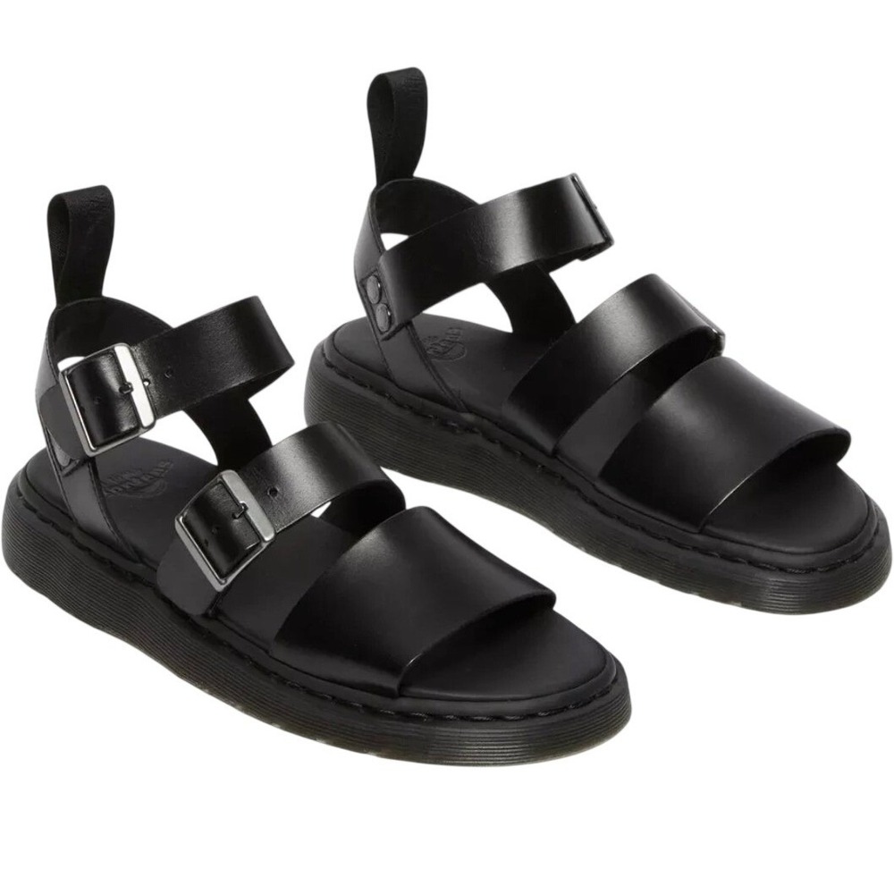 NWT Dr. Martens GRYPHON Brando Leather Gladiator Sandals Men's 14‎ Minimalist